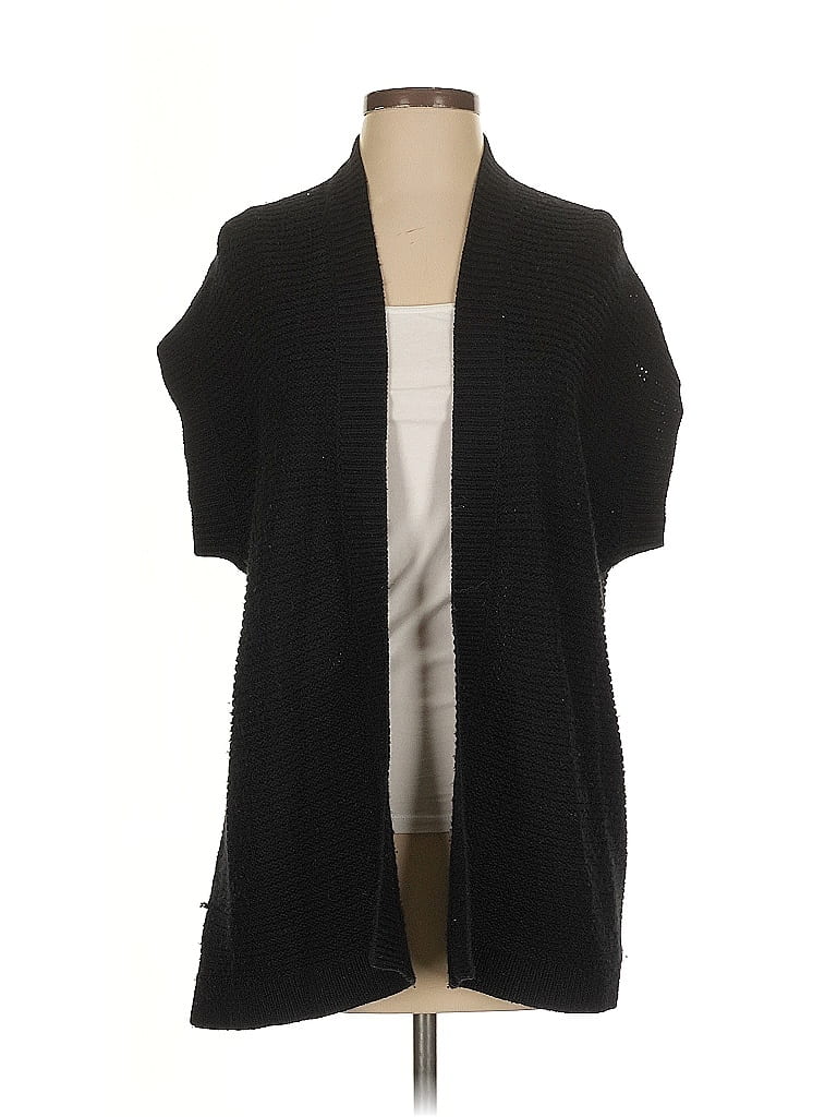 Pre-owned Aqua Cardigan Sweater In Black