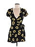Zaful 100% Polyester Yellow Casual Dress Size 6 - photo 1