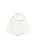 Wrangler Jeans Co 100% Cotton Solid Ivory Long Sleeve Button-Down Shirt Size 3T - photo 1