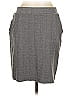 Lands' End Chevron-herringbone Gray Casual Skirt Size 10 - photo 1