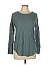 Chaser Teal Long Sleeve Top Size L - photo 1