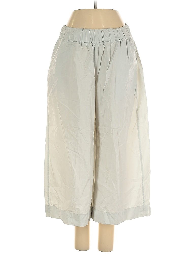 James Perse 100% Cotton Ivory Gray Casual Pants Size XS - photo 1