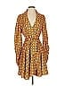 Alexia Admor 100% Polyester Orange Yellow Casual Dress Size 4 - photo 1