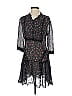 STRENESSE Black Purple Cocktail Dress Size S (estimated) - photo 1