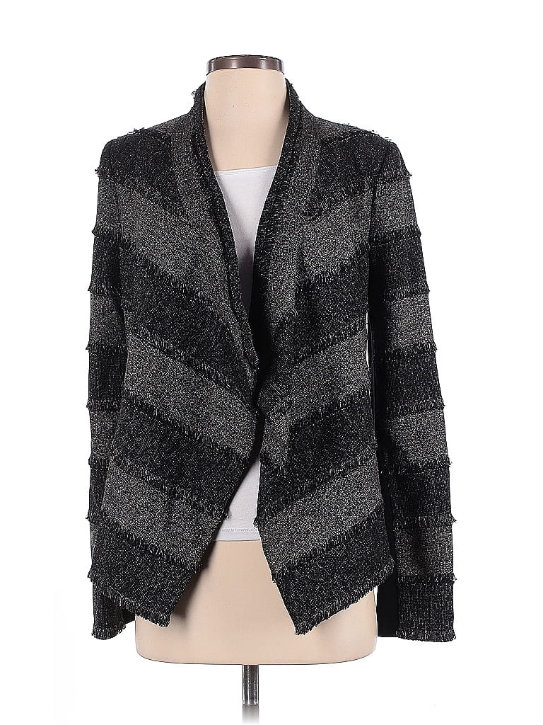 Pre-owned Bcbgmaxazria Jacket In Gray