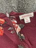 Xhilaration 100% Rayon Floral Burgundy Casual Dress Size XL - photo 3