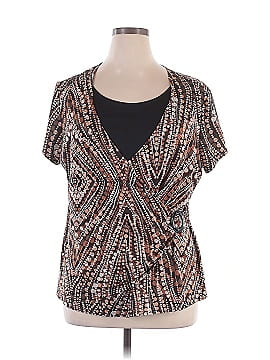Notations Short Sleeve Blouse