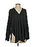 Vince. 100% Silk Black Long Sleeve Silk Top Size XS - photo 1