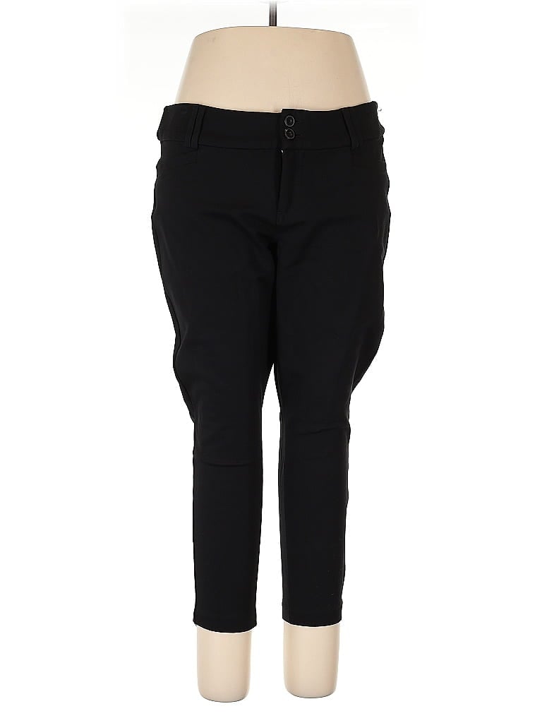 Pre-owned Torrid Casual Pants In Black