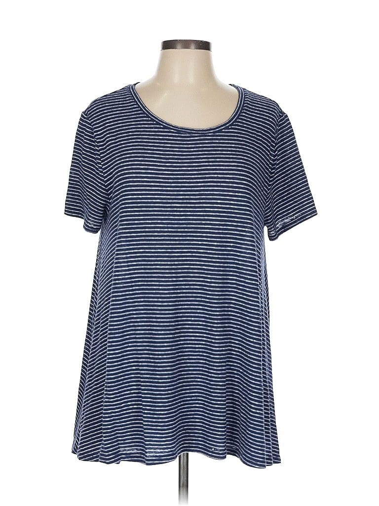 Pre-owned Old Navy Short Sleeve T-shirt In Blue