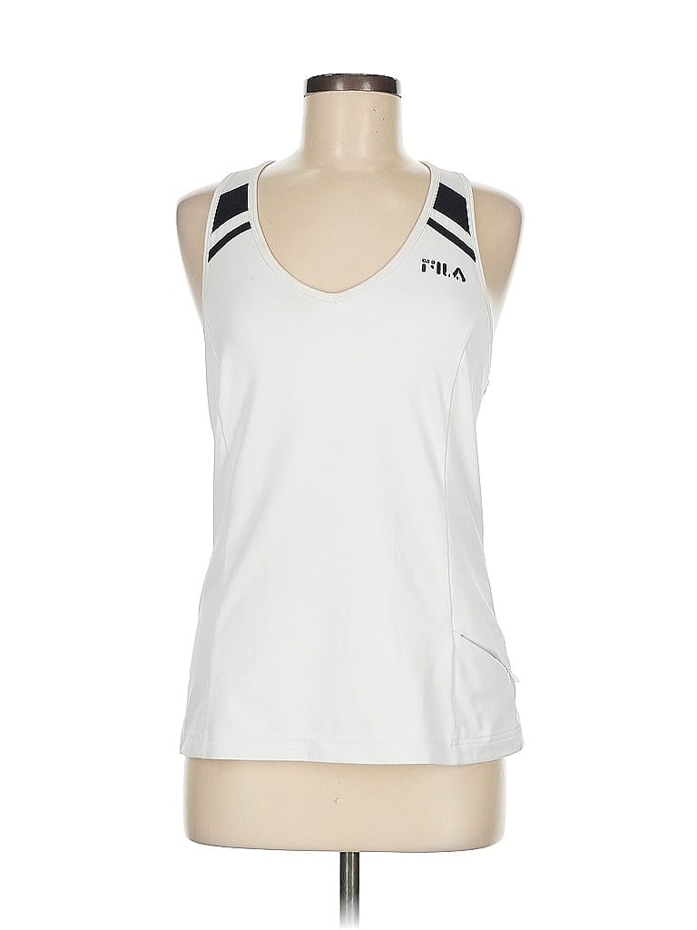 Fila Sport White Tank Top Size M - photo 1