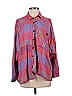 Urban Outfitters Plaid Pink Long Sleeve Button-Down Shirt Size XS - photo 1