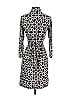Donna Morgan Print Black Casual Dress Size 2 - photo 2