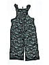 OshKosh B'gosh 100% Acrylic Gray Snow Pants With Bib Size 7 (big kids) - photo 1