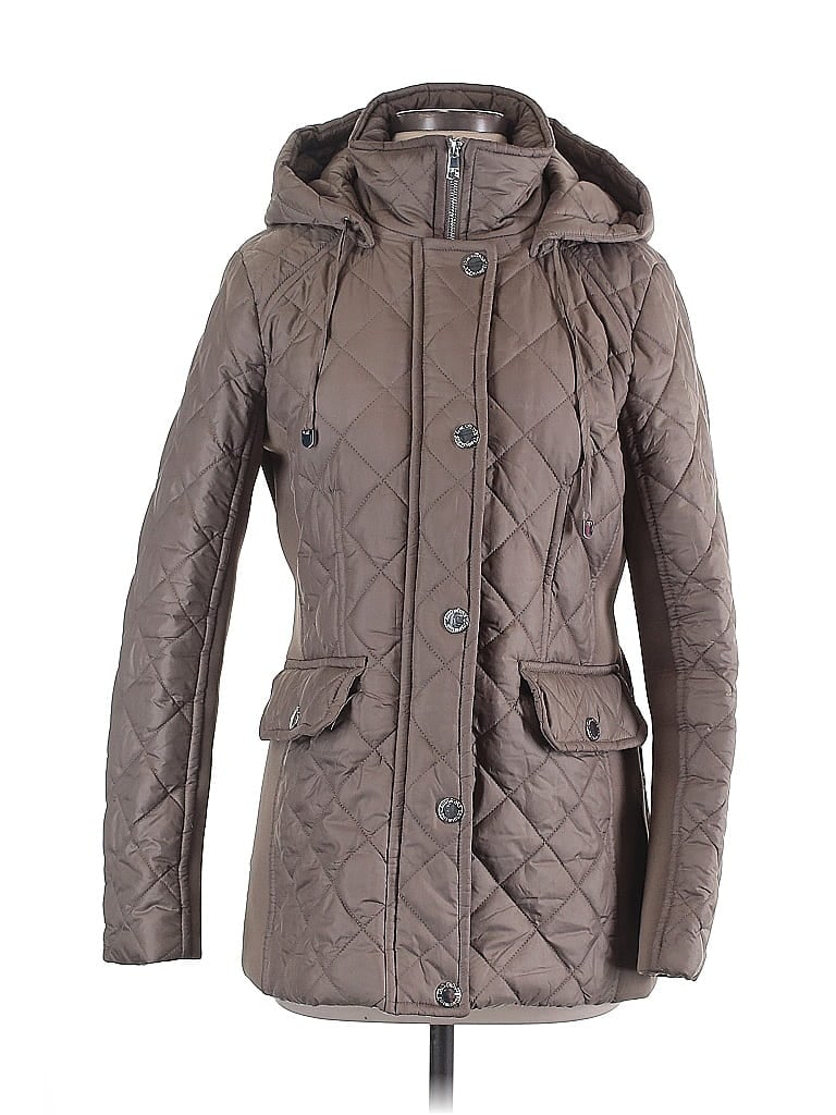 London Fog 100% Polyester Brown Coat Size S - photo 1