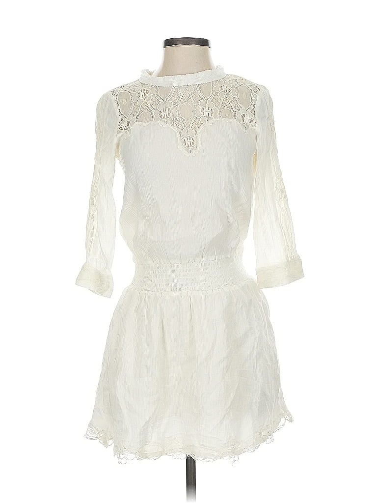 Sea New York 100% Cotton Ivory Casual Dress Size 2 - photo 1
