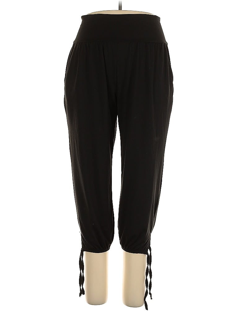 Pre-owned Mng Track Pants In Black