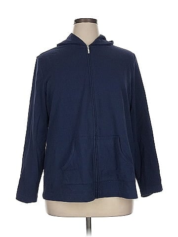 Karen Scott Sport Zip Up Hoodie (view 1)