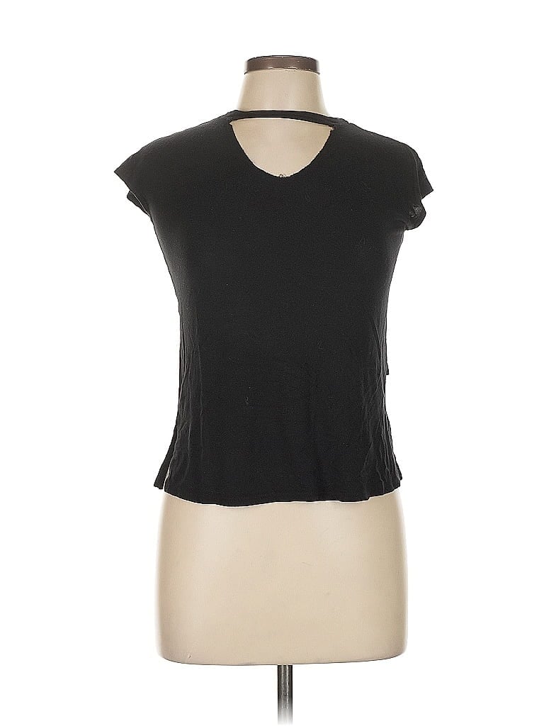 Terez Black Sleeveless T-Shirt Size L - photo 1