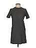 Forever 21 Solid Gray Casual Dress Size S - photo 1