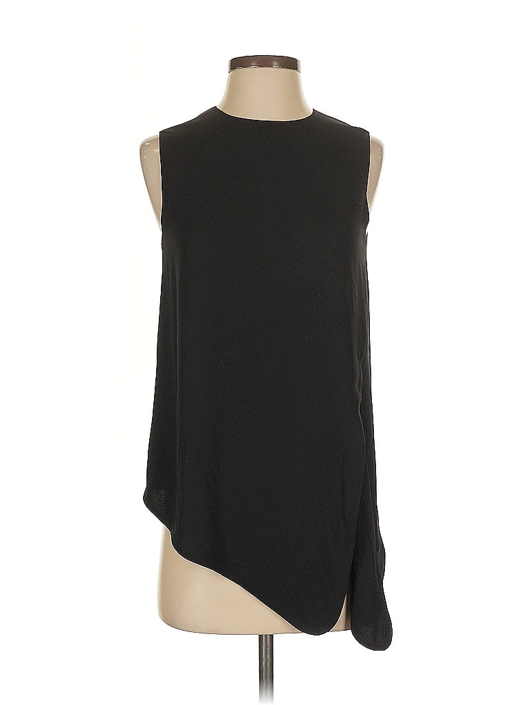 Babaton 100% Polyester Solid Black Sleeveless Blouse Size XS - photo 1