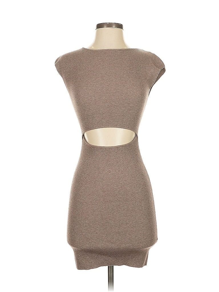 Pre-owned Wilfred Free Cocktail Dress In Brown