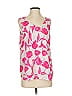 Ann Taylor Factory Pink Sleeveless Blouse Size S - photo 1