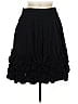 Leifsdottir Solid Black Formal Skirt Size 6 - photo 1