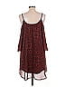 Xhilaration 100% Polyester Paisley Burgundy Casual Dress Size M - photo 2