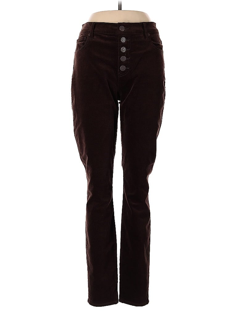 Pre-owned Cabi Casual Pants In Burgundy