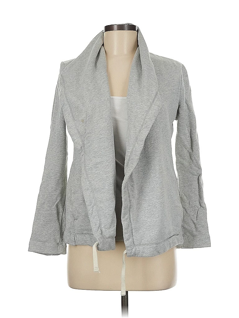 James Perse 100% Cotton Gray Blazer Size M - photo 1