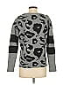 John & Jenn Animal Print Gray Pullover Sweater Size XS - photo 2