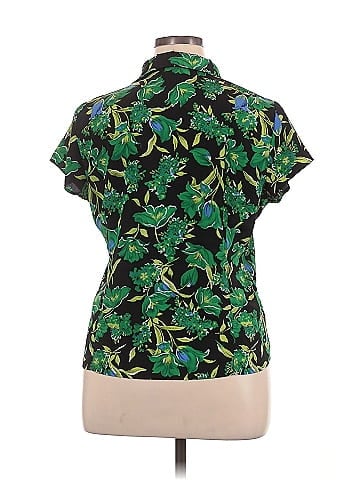 Sag Harbor Short Sleeve Blouse (view 2)