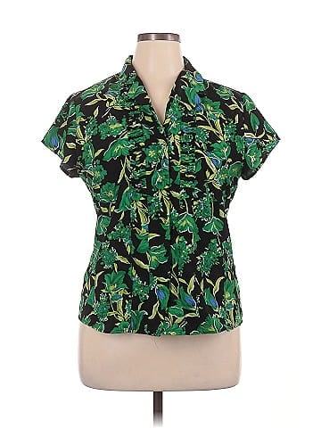 Sag Harbor Short Sleeve Blouse (view 1)
