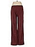 Piazza Sempione Tweed Burgundy Brown Dress Pants Size EU (IT) 44 / US 8 - photo 2