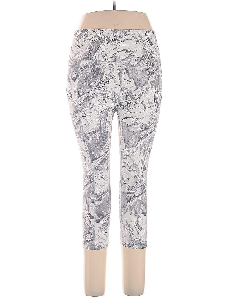 Pre-owned Assorted Brands Leggings In Gray