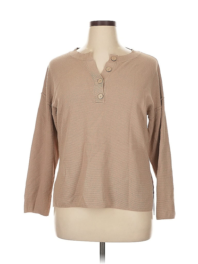 Pre-owned Unbranded Pullover Sweater In Brown