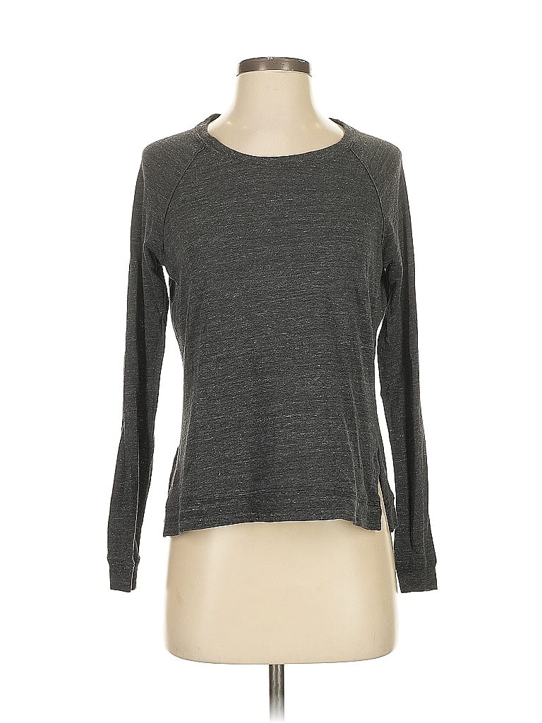 ALTERNATIVE Gray Long Sleeve T-Shirt Size S - photo 1