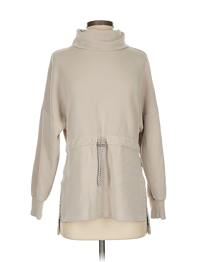 Varley Tan Turtleneck Sweater Size S - photo 1