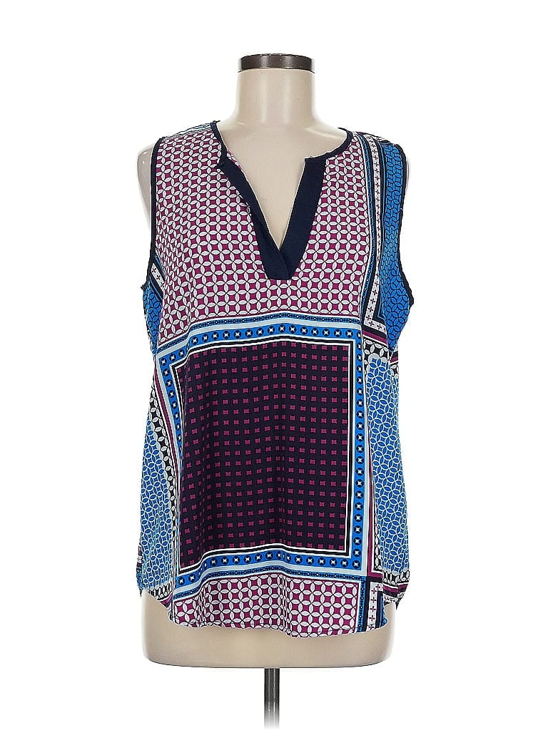 41HAWTHORN Pre-owned Sleeveless Blouse In Blue