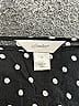 Cj Banks 100% Rayon Polka Dots Black Short Sleeve Top Size 3X - photo 3