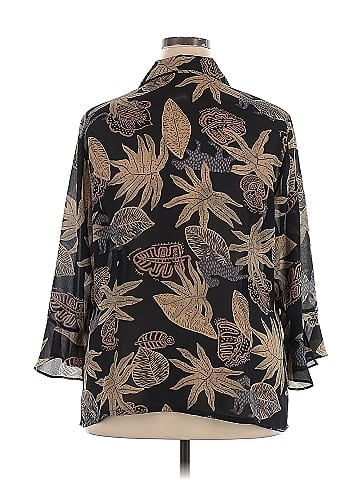 K.C. Studio 3/4 Sleeve Blouse (view 2)