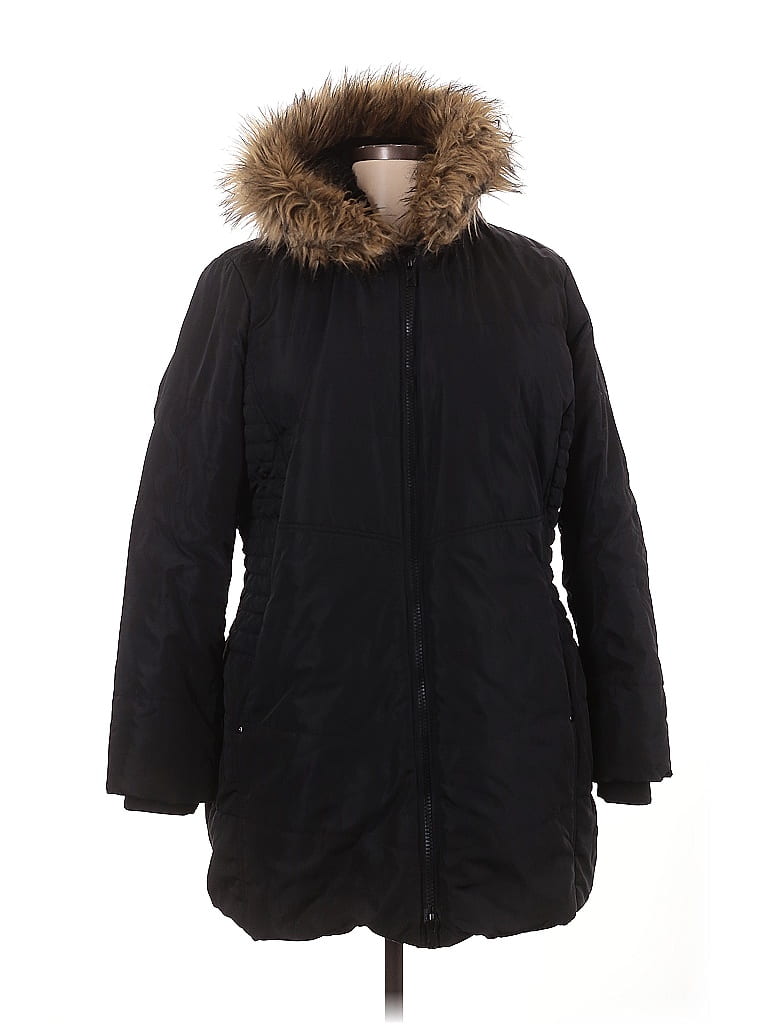 Torrid 100% Polyester Black Coat Size 1X - photo 1