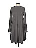 Assorted Brands Solid Gray Casual Dress Size S - photo 2