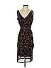 Almost Famous Animal Print Brown Cocktail Dress Size S - photo 1