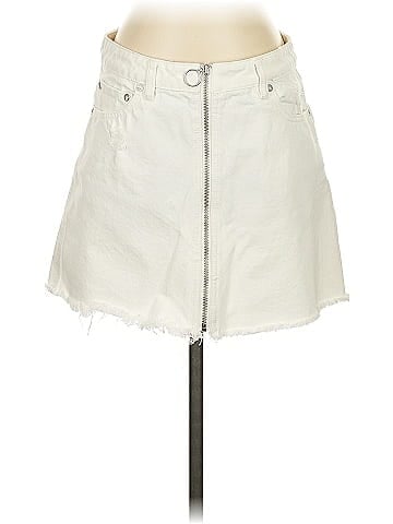 We the Free Denim Skirt (view 1)