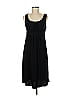 White Stag Solid Black Casual Dress Size M - photo 1