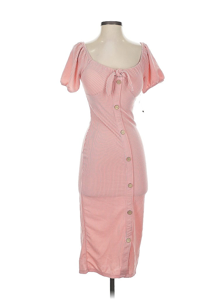 No Boundaries Pink Cocktail Dress Size XS - photo 1