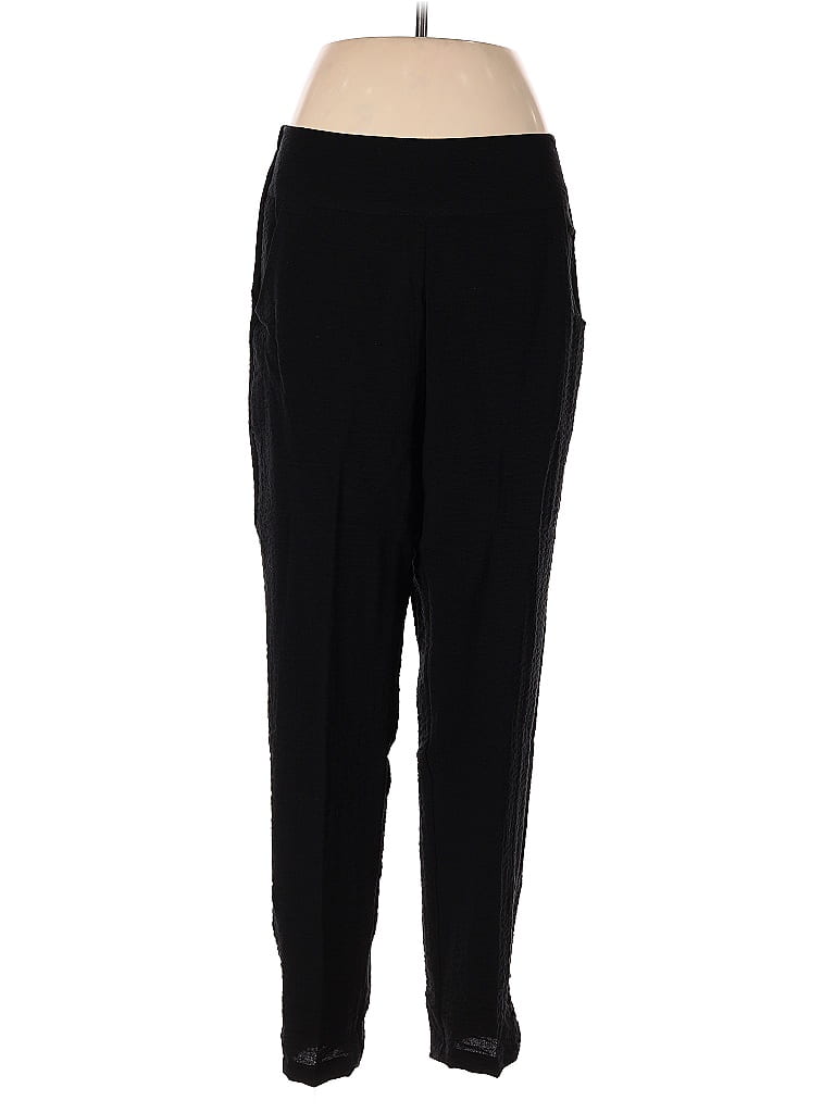 Habitat Solid Black Track Pants Size M - photo 1