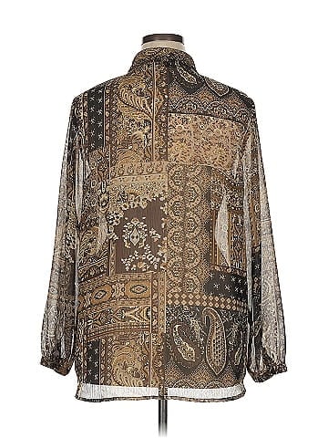 Susan Graver Long Sleeve Blouse (view 2)